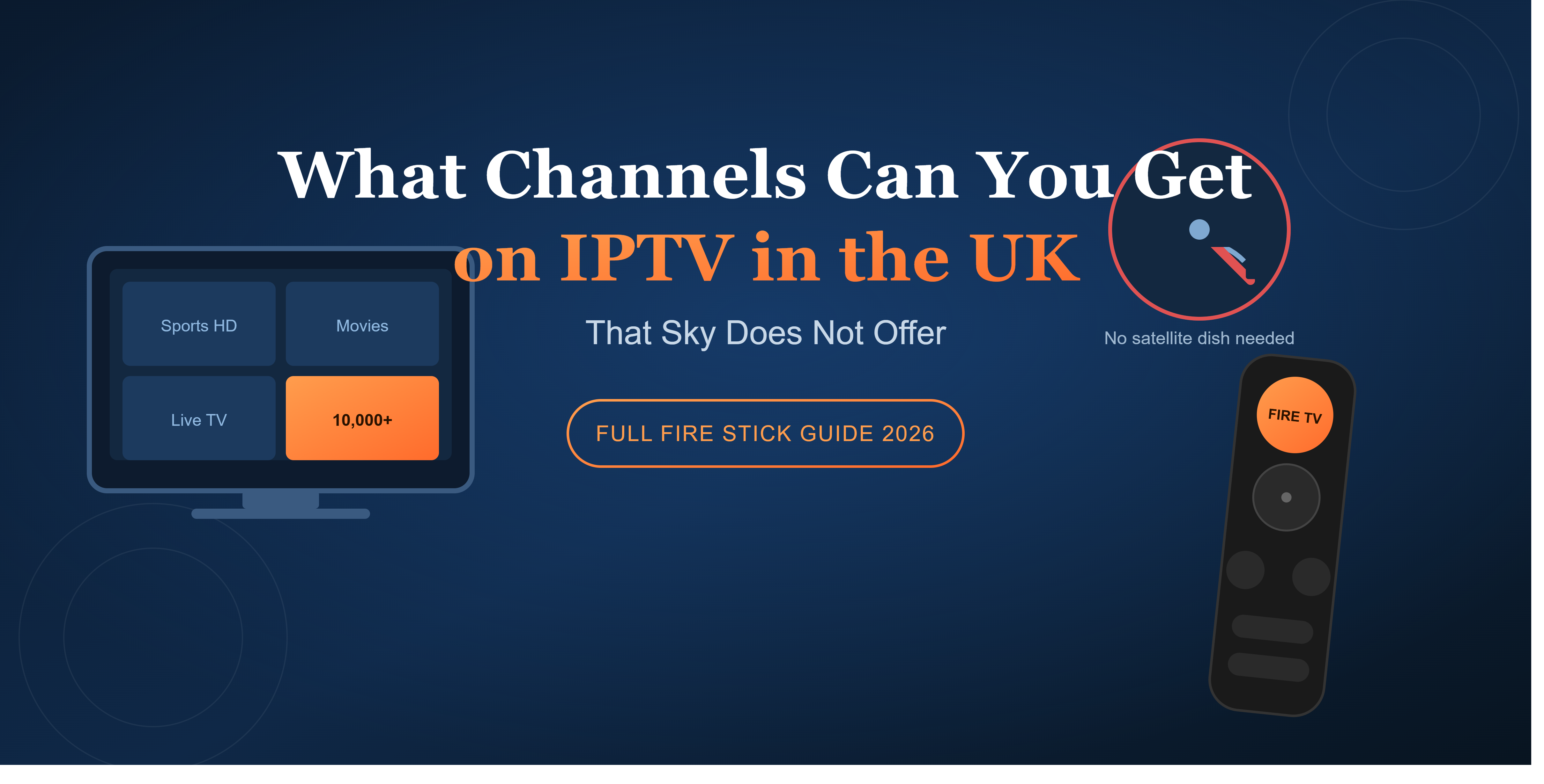 What Channels Can You Get on IPTV in the UK That Sky Does Not Offer? Full Fire Stick Guide
